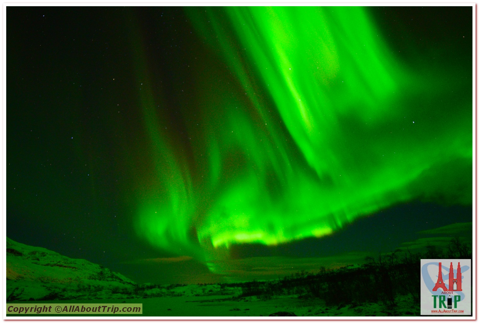 Picture of Northern Lights or Aurora Borealis